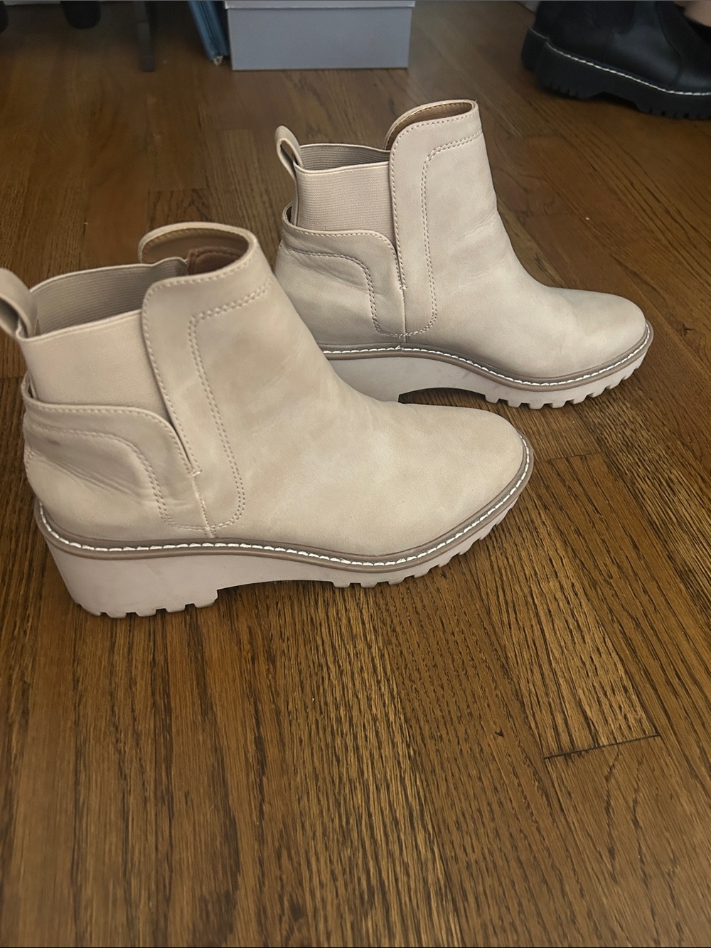 Dolce Vita Women's-style Boots in Light Cream